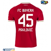 Moški Nogometni dresi Bayern Munich Aleksandar Pavlovic #45 Domači 2026-27 Kratek Rokav
